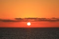 Early at the Sotavento Beach, Sunrise in Costa Calma, Fuerteventura, Spain