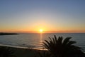 Early at the Sotavento Beach, Sunrise in Costa Calma, Fuerteventura, Spain