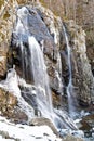 Boyana waterfall in Vitosha Mountain , Sofia, Bulgaria Royalty Free Stock Photo