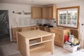 Kitchen Remodel in a Southern California Home Royalty Free Stock Photo