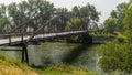 Iron Bridge across the North Platte river