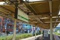 Early summer of Yokohama Line large Station Home