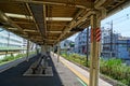 Early summer of Yokohama Line large Station Home