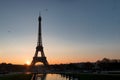 Early sunrise over Paris