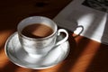 Early tea, coffee Royalty Free Stock Photo