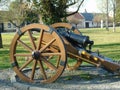 Early type cannons in Hungary, a written record also mentions cannons Royalty Free Stock Photo