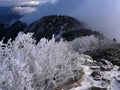 Early winter mountains