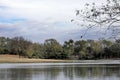 Suburban scenery in early winter in mid-November. Royalty Free Stock Photo