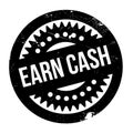 Earn Cash rubber stamp