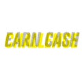 EARN CASH stamp on white