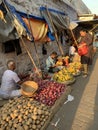 Street Vendors, Vegetable seller.