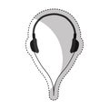 earphones audio device icon