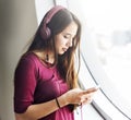 Earphones Electronic Enjoyent Music Playlist Concept