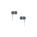 Earphones icon flat vector illustration