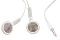 Earphones with jack Royalty Free Stock Photo