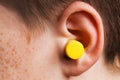 Earplug Royalty Free Stock Photo