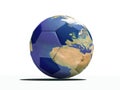 Earth ball Royalty Free Stock Photo