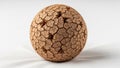 Earth. The ball s rough uneven pattern suggests dehydration and stress Royalty Free Stock Photo
