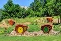 Earth Sheltered Underground Homes Near Mount Velebit, Croatia