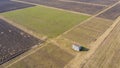 Earth, black soil, or fertile soil texture Royalty Free Stock Photo