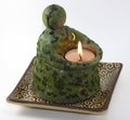 Earth Candle Royalty Free Stock Photo