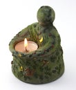 Earth Candle Royalty Free Stock Photo