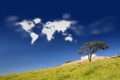 Earth Clouds Royalty Free Stock Photo