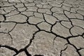 earth cracked as water disappeared