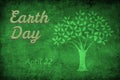 Earth Day background. Earth Day, Ecology and Nature concepts. Royalty Free Stock Photo