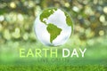 Earth Day background. Earth Day, Ecology and Nature concepts. Royalty Free Stock Photo