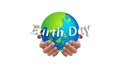 Earth day save our planet concept. Human hands holding globe with bokeh blur background. World environment day. go green. Royalty Free Stock Photo