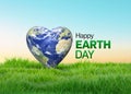 Earth Day visual Concept background. Royalty Free Stock Photo