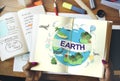 Earth Ecology Environment Conservation Globe Concept