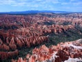 Earth erosion in Bryce Canyon National park Royalty Free Stock Photo
