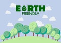 Earth friendly poster