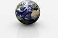 Earth globe