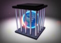 Earth globe in a cage Royalty Free Stock Photo