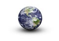 Earth Globe - North and South America Royalty Free Stock Photo