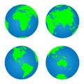 Earth globes