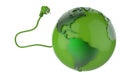 Earth Green power Royalty Free Stock Photo