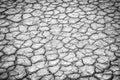 Earth ground crack, land lack of water Royalty Free Stock Photo