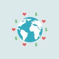 Earth, hearts and dollars