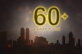 Earth hour message to turn off electrical equipment in 60 minute Royalty Free Stock Photo