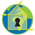Earth House Logo