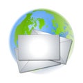 Earth Letters And Envelopes