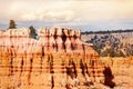 Earth material exposed to erosion at Bryce Canyon Royalty Free Stock Photo