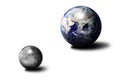 Earth and Moon