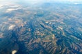 Earth Photo From 10.000m Above Ground Royalty Free Stock Photo