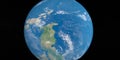 Earth planet with ancient supercontinent Pannotia