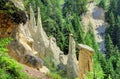 Earth pyramids in South Tyrol, Italy